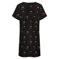 thumbnail image 5 of Hello Kitty Nightgowns for Women Short Sleeve Night Gown Soft Sleep Shirts Women's Sleepwear Print Sleep Dress, 5 of 7