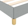 thumbnail image 5 of Bowery Hill California King With Headboard Bed Frame in Light Gray, 5 of 6