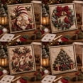 thumbnail image 5 of 3D Christmas Fabric Poke Art Kit, 3D Fabric Poke Art Kit for Adults with Pre-Cut Squares, Adult DIY Needle Punch Craft Kit, Vintage Holiday Handmade Christmas Decorations, 5 of 7