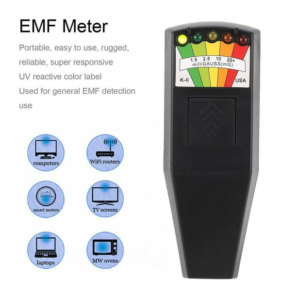 solo considerado Drástico Hot LED EMF Meter Magnetic Field Detector Ghost Hunting Paranormal  Equipment Tester - Walmart.com