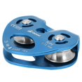 thumbnail image 2 of 25KN Aluminium Alloy Heavy Duty Single Swivel Rope Pulley Block Climbing (blue), 2 of 4