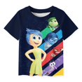 thumbnail image 5 of Camiseta de película "Inside Out" para niños, conjunto de 2 piezas, pantalones cortos de manga corta, chándales de verano de dibujos animados de Disney, 2 piezas, 5 of 5
