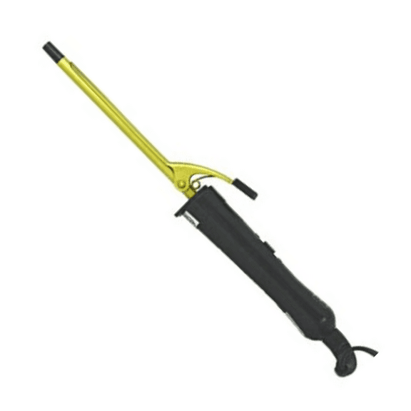 Hot and Hotter Gold Ceramic Curling Iron 1/4'' Barrel Size …