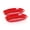 Dark Red, variant on Mintra Home - Unbreakable Oval Tray 2 Pack6221236088516