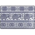 thumbnail image 3 of GZHJMY Geometric Area Rug 4'x6', Tribal Ethnic Elephant Polyester Area Rug Mat for Living Dining Dorm Room Bedroom Home Decorative, 3 of 5