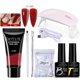 thumbnail image 1 of Kit De Esmalte De Uñas De Gel De Extensión LILYCUTE Lámpara UV Inicio De Capa Superior 7/8 Piezas Gao Jiahui unisex, 1 of 2