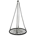 thumbnail image 4 of SONGMY 48 inch Round Tree Web Spider Swing, Durable Net Platform Kids Play Set with Hanging Straps, 4 of 10