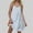 Blue, variant on Fashion Womens Basic Midi Knee High Loose Fit Dress for Women Sleeveless Slip V Neck Summer Fall Dress 2025 Trendy Red XL