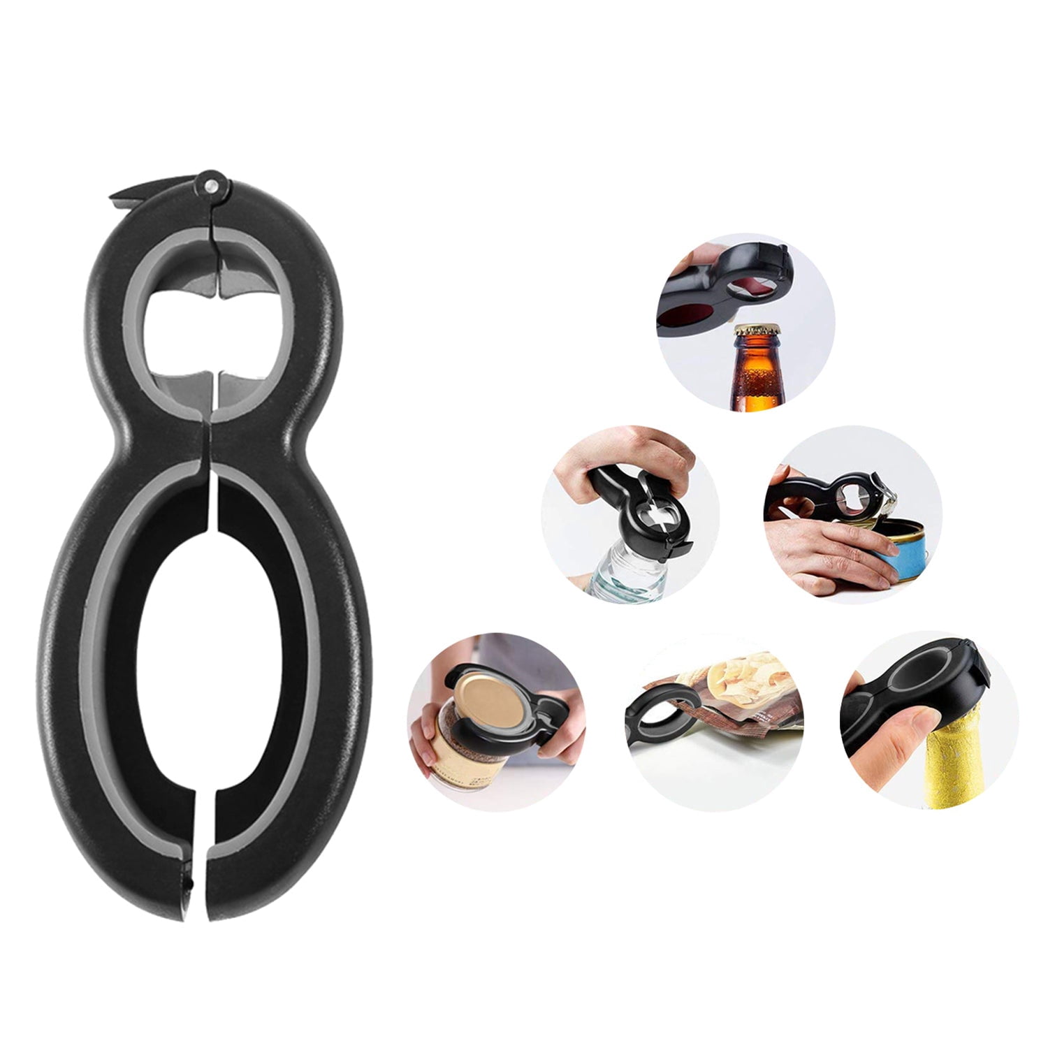 6-In-1 Can Jar Opener Tool And Adjustable Bottle Opener