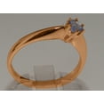 thumbnail image 4 of LBG British Made 9k Rose Gold Natural Tanzanite Womens Engagement Ring - 33 size options - Size 9.5, 4 of 7