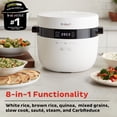 thumbnail image 4 of Olla arrocera Instant Pot de 20 tazas, olla de cocción múltiple para arroz y granos con tecnología de reducción de carbohidratos sin comprometer el sabor ni la textura, de los creadores de Instant Pot, 4 of 5