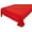 Small Black Dots on Red, variant on Cotton Tablecloth Polka Dots Print / Small Black Dots on Red