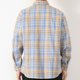 thumbnail image 5 of Blusa y camisa de manga larga con cuello vuelto para hombre, informal, con estampado y bolsillo, de poliéster, 5 of 5