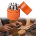 thumbnail image 4 of Juego de Punzones de Doming Block, Punzones de Dapping para Procesamiento, , Herramientas de Conformado Metal, Herramientas Estampado para Dar Forma A Cuentas, 15 Piezas, 4 of 5