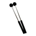 thumbnail image 1 of Baquetas de percusión CUTICAT Mazos de tambor 8,66 pulgadas cabezal de goma 2 uds negro, 1 of 8