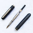 thumbnail image 3 of Pluma estilográfica LM Focus 3, Serie de diálogo de titanio negro, 14K, Punta dorada, tinta, papelería, escuela y oficina, suministros de escritura, nueva venta, 3 of 4