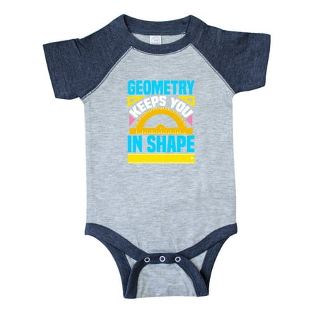 

Inktastic Geometry Math Geek Funny School Gift Baby Boy or Baby Girl Bodysuit