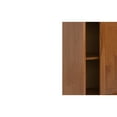 thumbnail image 4 of Harper 48 inch Wide Solid Hardwood Mid-Century Modern Medium Storage Cabinet in Teak Brown, 4 of 13