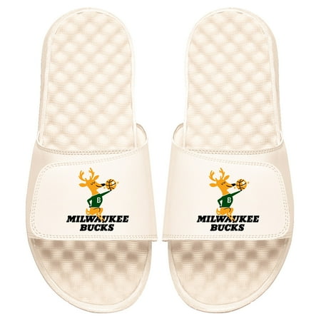 

Men s ISlide Cream Milwaukee Bucks Slide Sandals