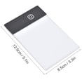 thumbnail image 2 of M Buder Tablero de Dibujo LED A6 Ultrafino Kit de Libro Animado USB con Luz Ajustable Suministros de Arte y Manualidades para Niños y Profesionales Ideal para Animación y Caligrafía, 2 of 9