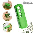 thumbnail image 2 of Wmool Plastic Leaf Herb Stripper Separation Herb Leaves Remover, Herb and Kale Stripping Comb, Multi-Function Leaf Slicer Vegetable Gadget Tools, 2 of 8
