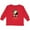 Red, variant on Inktastic Zodiac Westie LEO for Darks Boys or Girls Long Sleeve Toddler T-Shirt