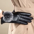 thumbnail image 6 of TERGAYEE Heated Cycling Gloves for Men Women,Leather Warmer Gloves for Cold Weather Work Ski Skate Hiking Camping ,USB Windproof Warm Gloves, 6 of 8