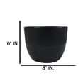 thumbnail image 6 of Made In Japan Melamine Modern Ohitsu Rice Container Serving Bowl With Lid 60oz, 6 of 9