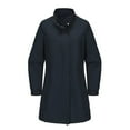 thumbnail image 5 of Womens Waterproof Trench Coats Detachable Hood Long Windbreaker Raincoat Lightweight Zipper Fall Hiking Jackets Dark Blue, M, 5 of 5