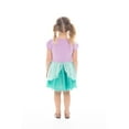 thumbnail image 5 of Disney Princess Toddler Girls Little Mermaid Cosplay Dress with Puff Sleeves, Sizes 12M-5T, 5 of 7