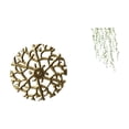 thumbnail image 1 of Escultura para colgar en la pared,Decoración de pared de metal para sala de estar,dormitorio y exterior.,Escultura colgante Arte de pared Disco decorativo,Adhesivo de pared,Pegatinas de pared, 1 of 8
