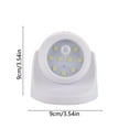 GARENAS Revolutionary 9LED Motion Sensor Light Energy Saving 360