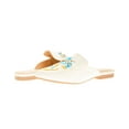 thumbnail image 6 of Victoria K Women's Embroidered Flower Mules, 6 of 7
