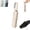 Apricot, variant on Automatic Folding Umbrella with Hook, Portable Parasol with Hook, Compact Clip-on Backpack, Open Close, Windproof Waterproof, Outdoor Travel Use for Both Rain and Sunshine