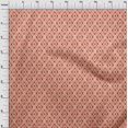 thumbnail image 3 of oneOone Silk Tabby Fabric Geometric Block Print Fabric BTY 42 Inch Wide, 3 of 4
