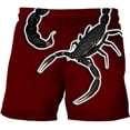 thumbnail image 1 of Summer 3d print T Shirt fashion Children Short Sleeve T-shirt Hip Hop Streetwear Funny Scorpion Printed T Shirts9T Gong Bohan LED, 1 of 2