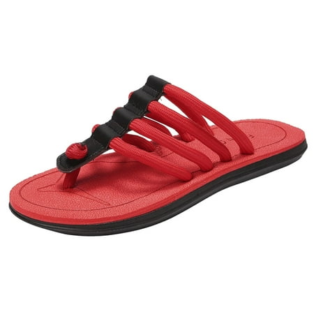 XDDST Slip On Shoes Men Sandals Flip Flops Fashion Casual Personality Slippers Comfortable Wear Breathable Slippers