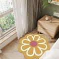 thumbnail image 4 of Bathroom Rugs QTOCIO Flower Floor Mat Bathroom Kitchen Entrance Absorbent Mat Porch Foot Mat Bathroom Non Slip Mat, 4 of 6