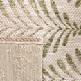 thumbnail image 5 of SAFAVIEH Courtyard Asher Geometric Indoor/Outdoor Runner, 2'3" x 6'7", Beige/Green, 5 of 9