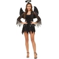 thumbnail image 2 of Corpse Dark Angel unifica el disfraz de Halloween de las mujeres europeas y americanas Play Evil Angel como Ghost Bride (XL), 2 of 5