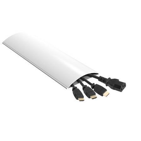 - AVF ZA180W-A Unimax Low Profile Cable Management, 6', White