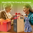 thumbnail image 4 of Solar Garden Statue Dog Figurine – Outdoor Decoration with Butterfly for Garden Yard Decor, 4 of 7