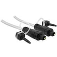 thumbnail image 2 of GE Jasco 33534 12 ft. Pro Digital Toslink Fiber Optic Cable & Mini Toslink Adapters, 2 of 4