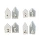 thumbnail image 1 of Set of 4 Ornament Moulds Silicone Crafting Mold Number House Shape Resin Art Moulds Candle Holder Mold for Candlestick, 1 of 4