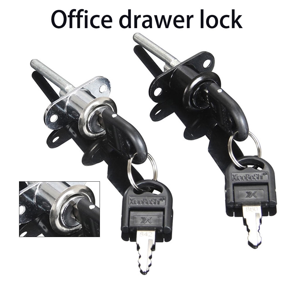 tooloflife Drawer Lock with 2 Keys for Drawers Mailboxes