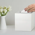 thumbnail image 4 of nu steel Boutique tissue box cover part of our Elegant Bath accessory for Bathroom Vanity Countertop, 4 of 5