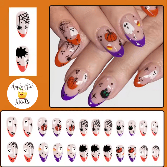 Spooky Nightz Press On Nails