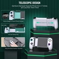 thumbnail image 3 of Controlador de juegos móvil para iPhone/Android con soporte de estuche, joysticks de efecto Hall Controlador de teléfono inalámbrico con RGB - Adecuado para juegos en la nube, PUBG, Roblox, Call of Du, 3 of 5