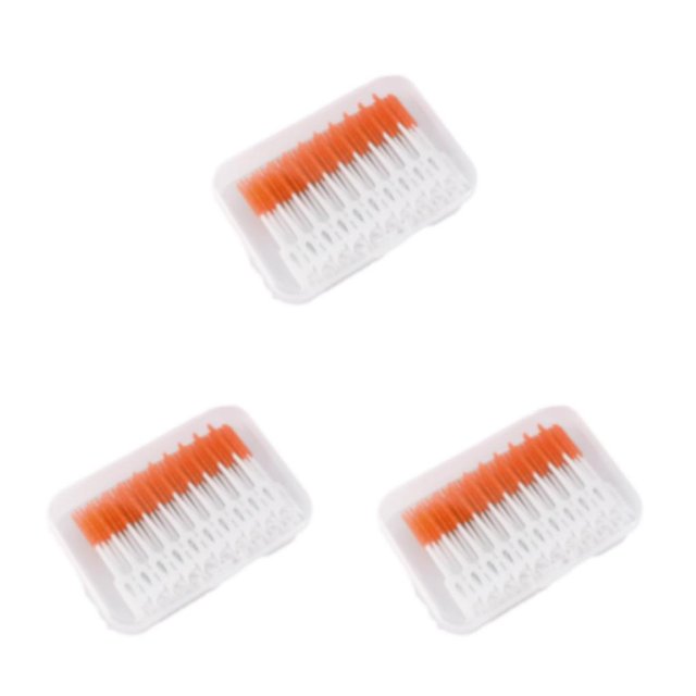 Smilepp Maintain HealthyOral Hygiene Routine With Flosser Toothbrush Easy orange-yellow 100 pieces 3Set