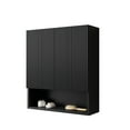 thumbnail image 2 of Wall-Mounted Cabinet for Bathroom, Kitchen & Laundry | Features Soft Close Doors and Open Compartment | MDF and Plywood Build | Keeps Items Organized in Humid Areas, 2 of 2
